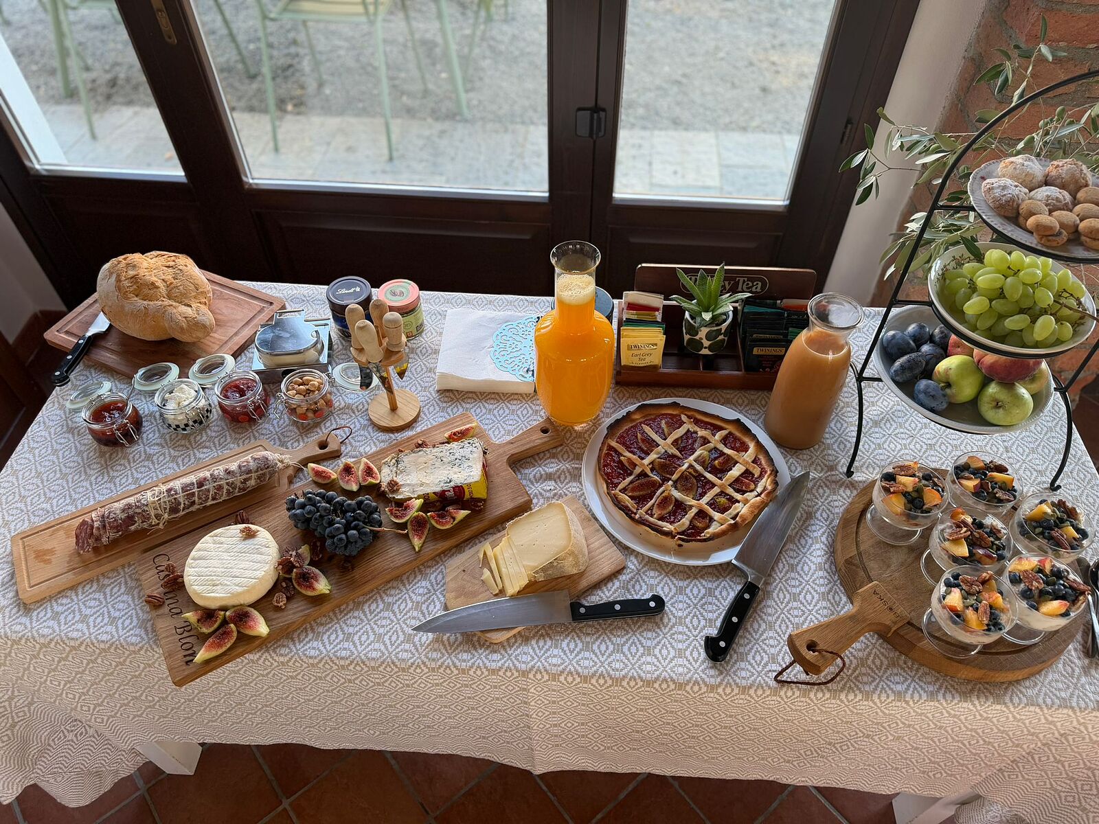 Breakfast, included